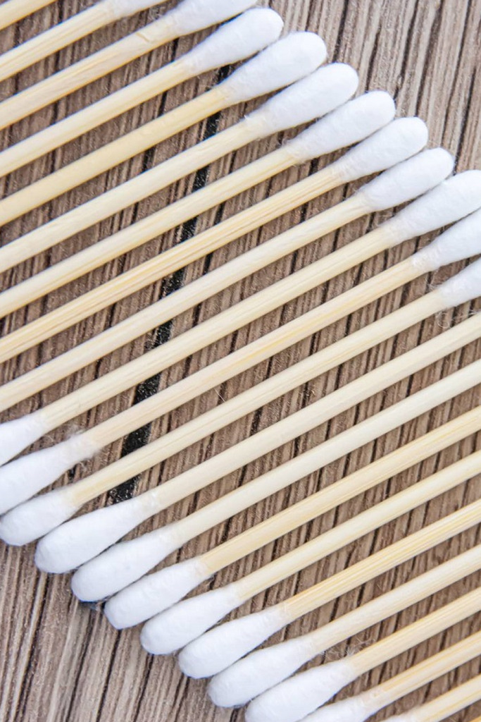 Cotton fioc di bamboo