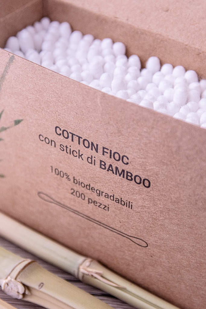 Cotton fioc di bamboo - immagine 4