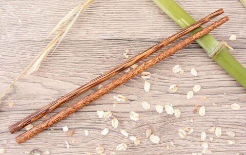 Chopstick di cocco/ebano