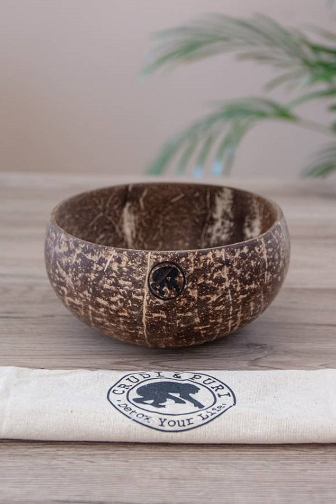 Jumbo coconut bowl + Sacchetto di cotone